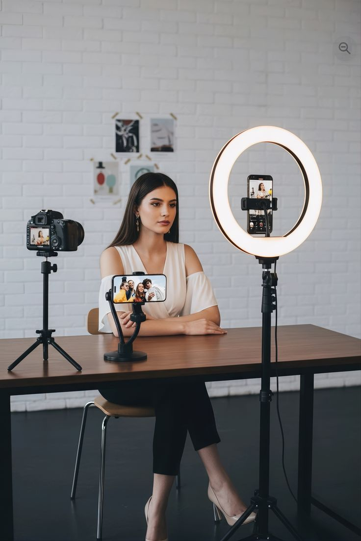 Priya R. filming for UGCbox